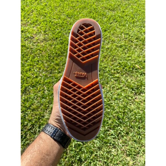 VANS Classic Stacked Platform Sneakers White Slip On Shoes Mens 7.5 Womens 9 - Picture 12 of 12